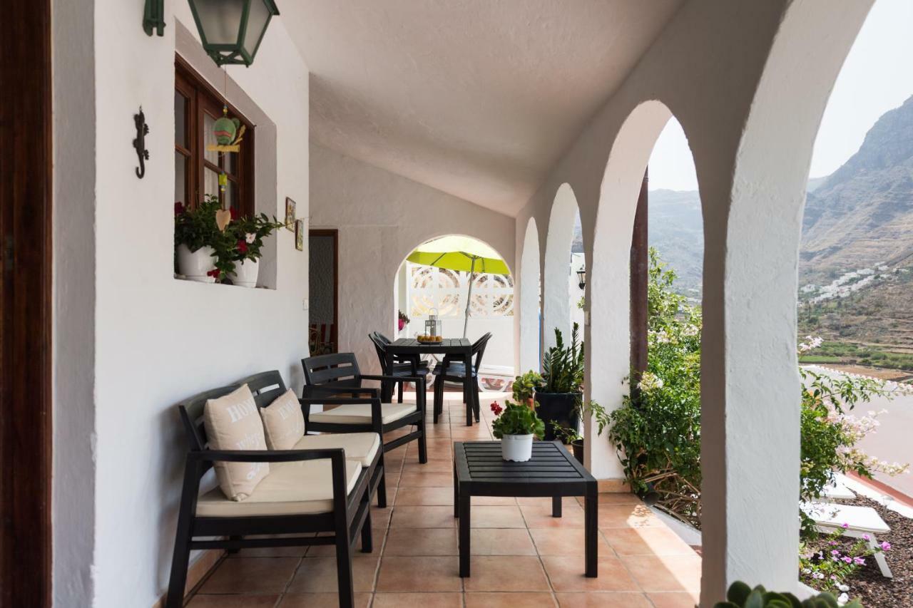 Casa Panchita -Maravillosas Vistas Al Mar Y Montana Agaete  Buitenkant foto