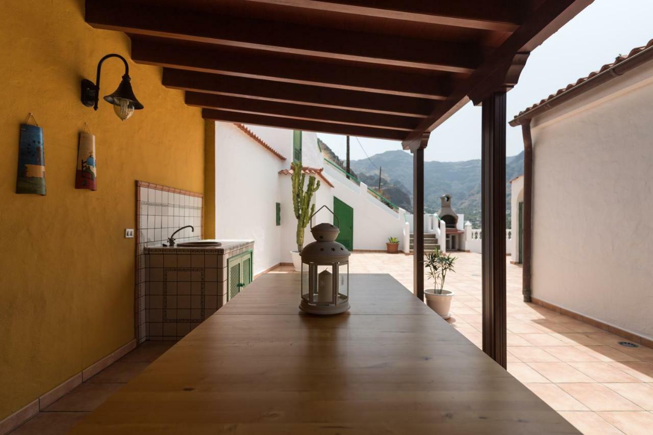 Casa Panchita -Maravillosas Vistas Al Mar Y Montana Agaete  Buitenkant foto
