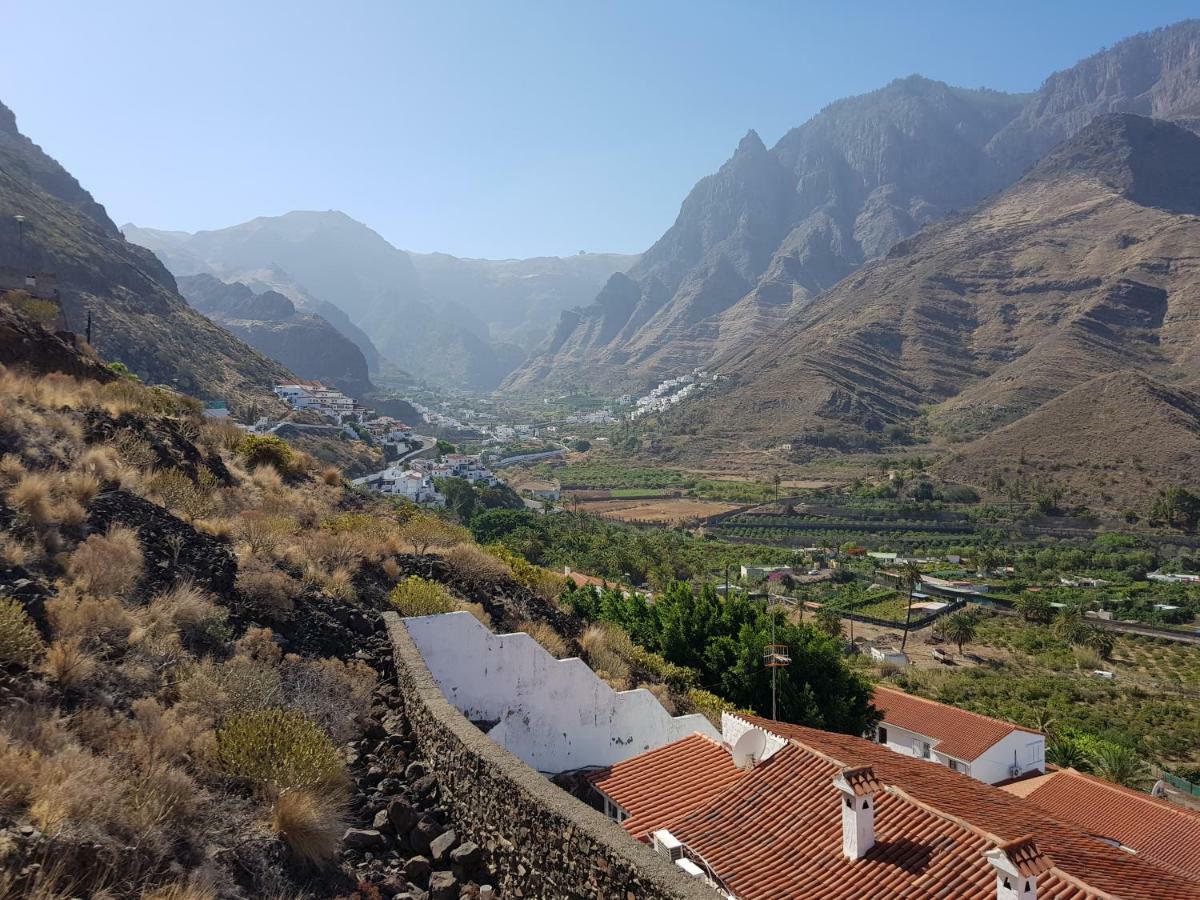 Casa Panchita -Maravillosas Vistas Al Mar Y Montana Agaete  Buitenkant foto