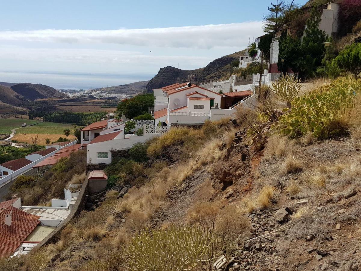 Casa Panchita -Maravillosas Vistas Al Mar Y Montana Agaete  Buitenkant foto