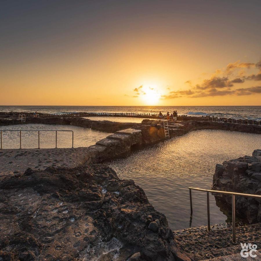 Casa Panchita -Maravillosas Vistas Al Mar Y Montana Agaete  Buitenkant foto